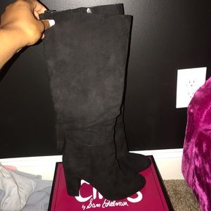 Black Under The Knee Boots
